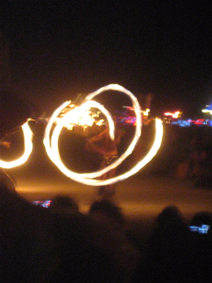 Fire spinners