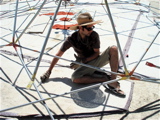 Marc built the dome
