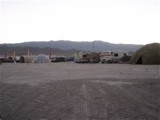 Our empty campsite