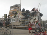 Landfill art car