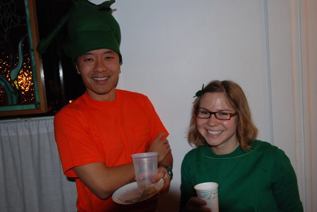 peas and carrots