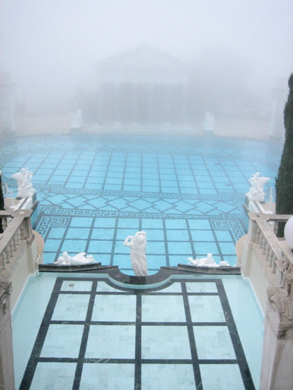 Titan pool view from top