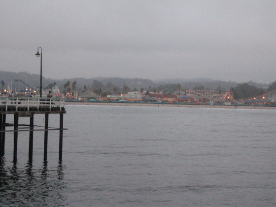 The pier at Santa Cruz
