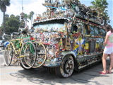 Santa Barbara hippy van