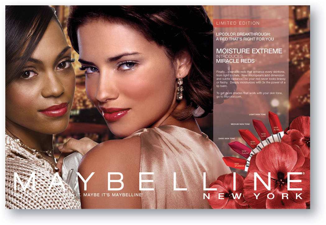 Maybelline Magazine Ads