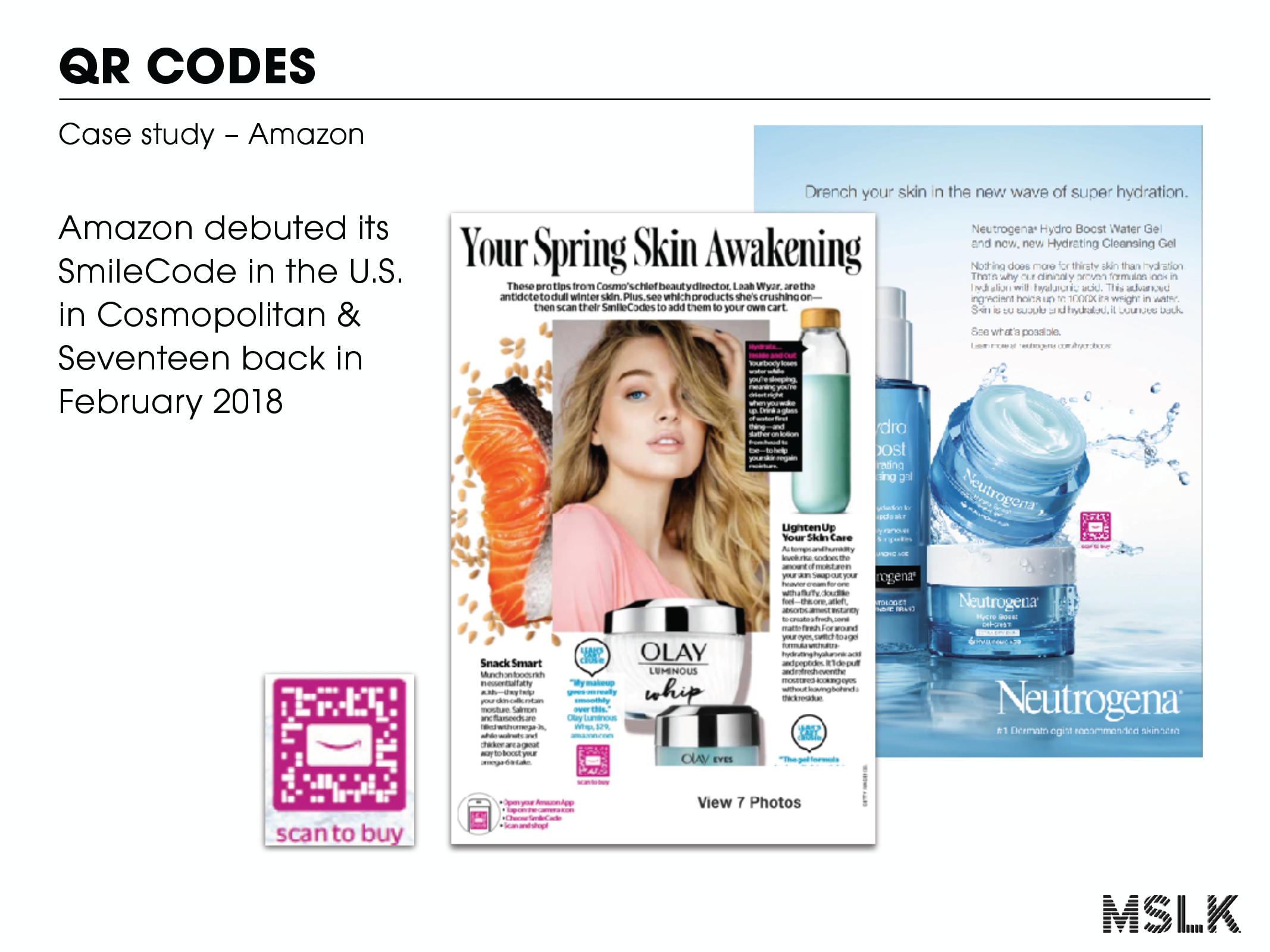 QR Code use on Beauty Packaging