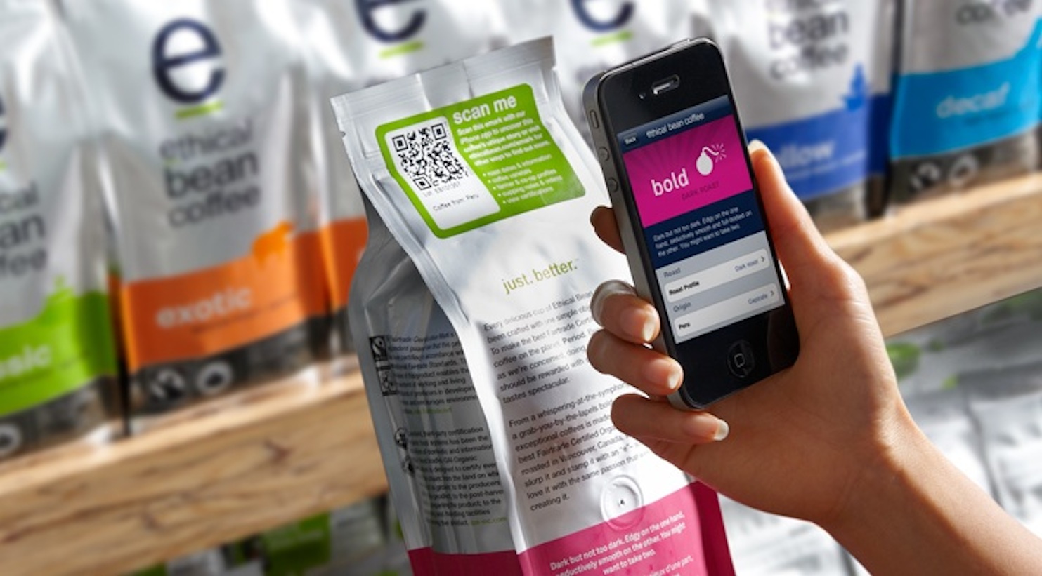 QR Code use on Beauty Packaging