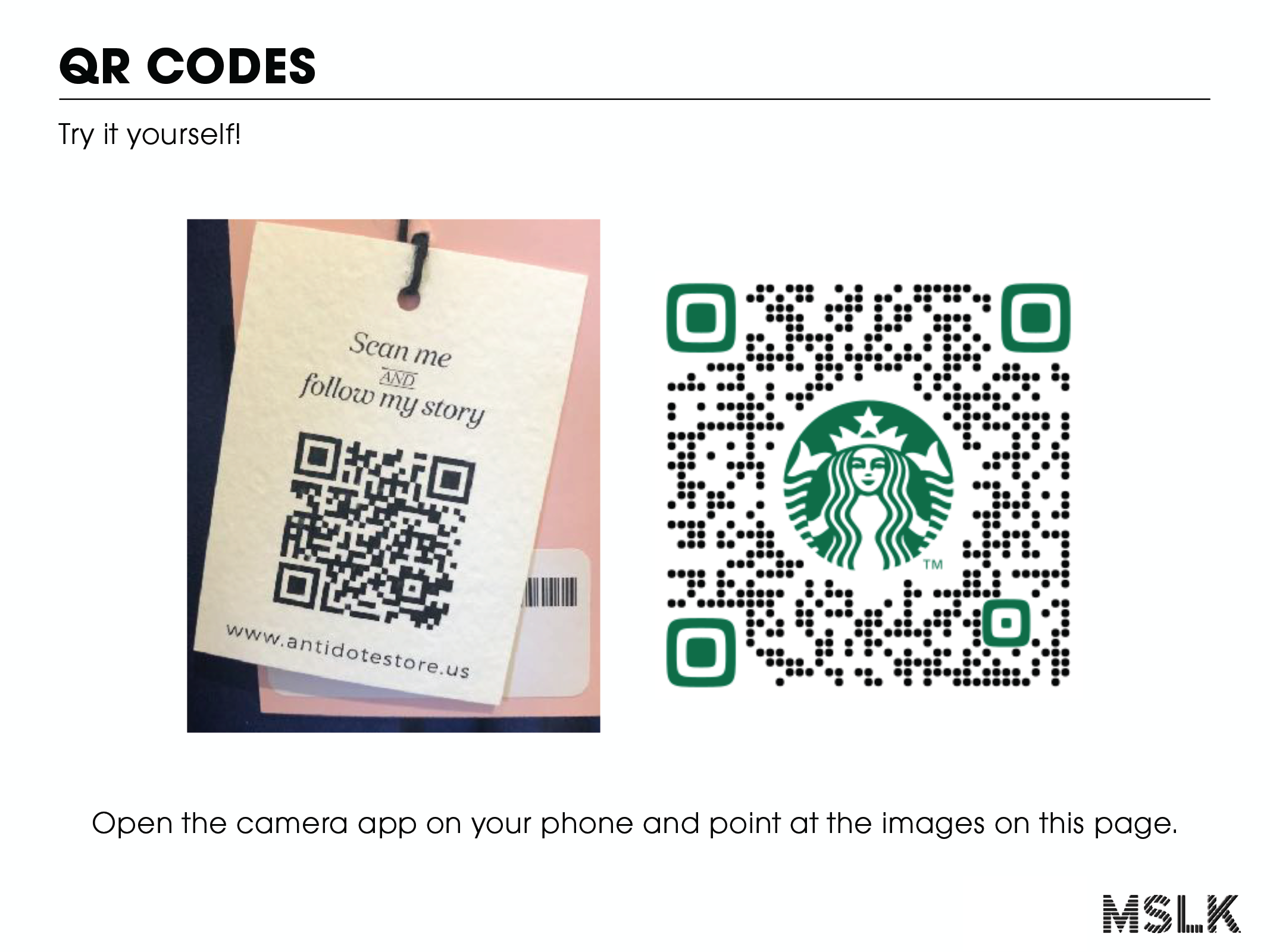 I hate QR codes