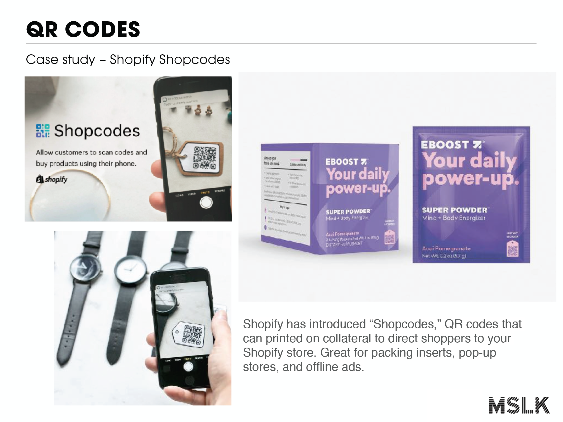 QR Code use on Beauty Packaging