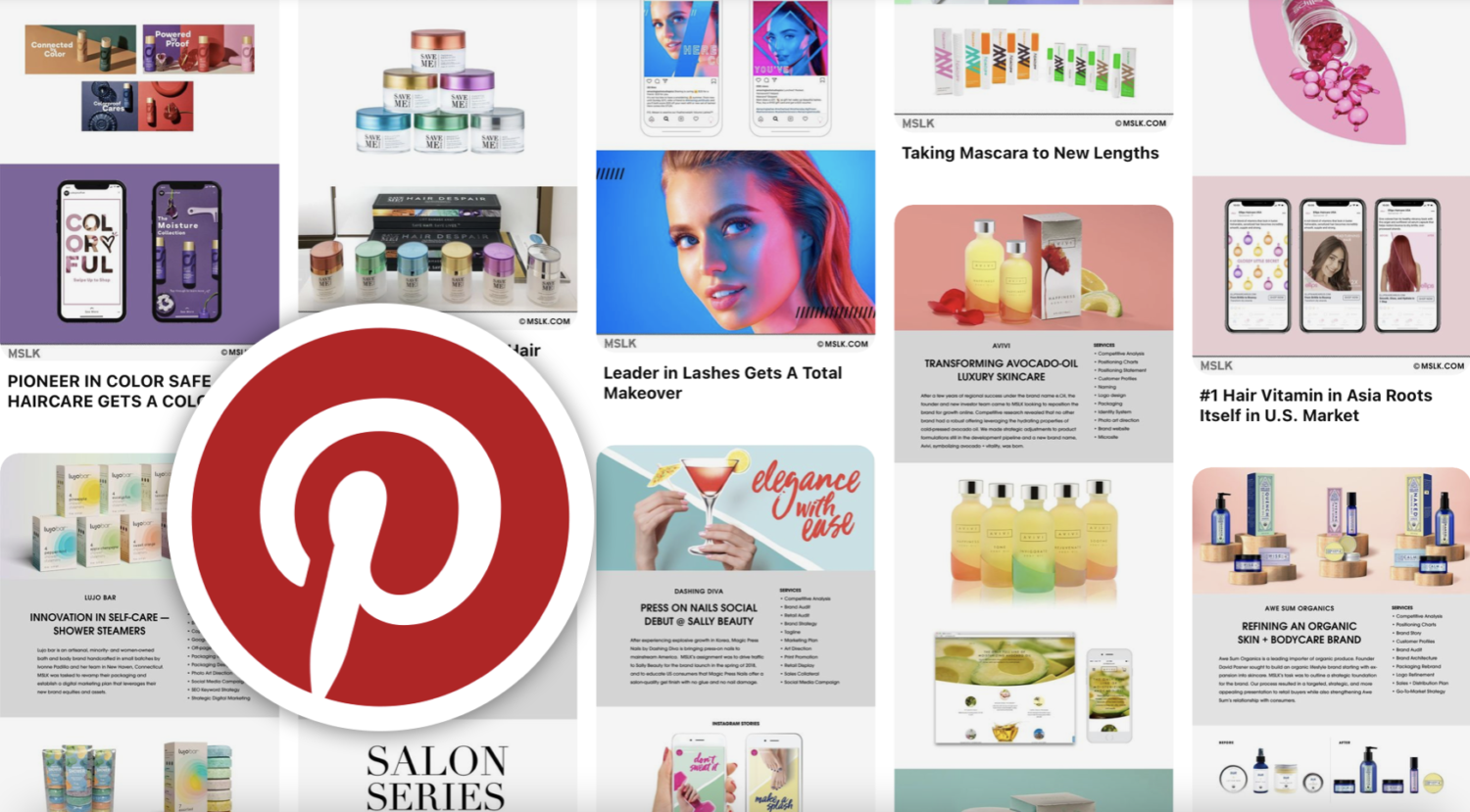 Beauty Branding Inspiration Pinterest Board